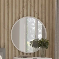 Runder Spiegel mit Metallrahmen - Udessa