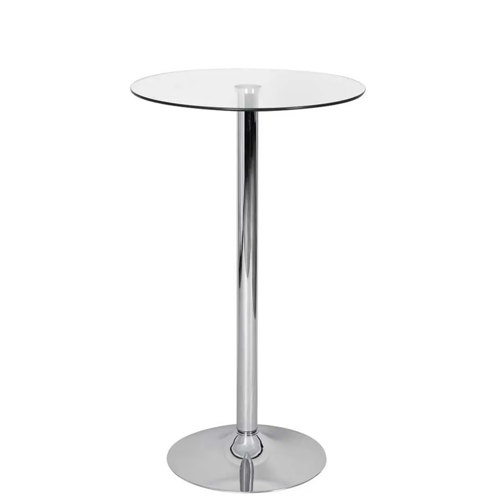 Runder Stehtisch mit Glasplatte - Actives