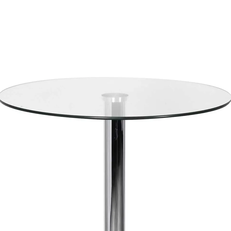 Runder Stehtisch mit Glasplatte - Actives