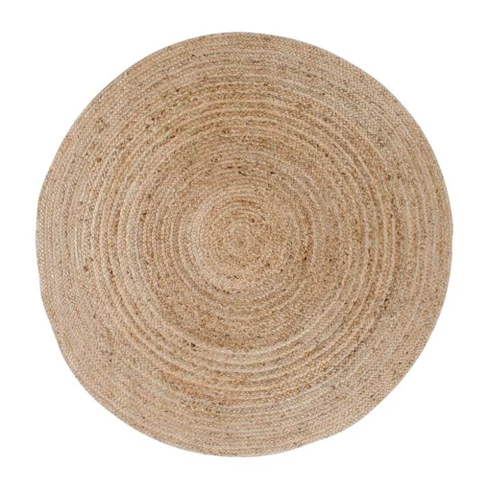 Runder Teppich aus Naturfaser - Thalia