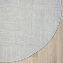 Runder Teppich mit Hoch-Tief-Struktur - Neverdo