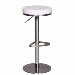 Runder Tresenhocker Janetta mit Höhenverstellung