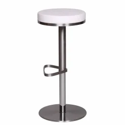 Runder Tresenhocker Janetta mit Höhenverstellung