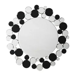 Runder Wandspiegel mit Spiegel Rahmen - Maddy