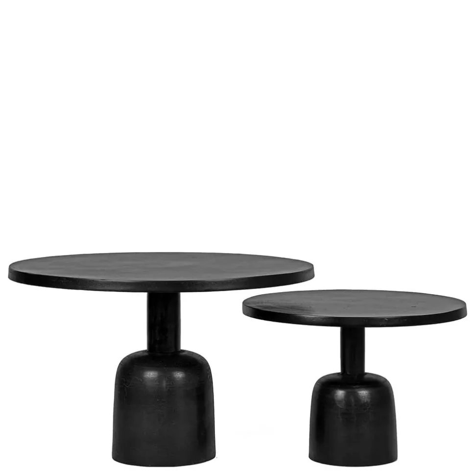 Runder Wohnzimmertisch auf Säulengestell - Talateo