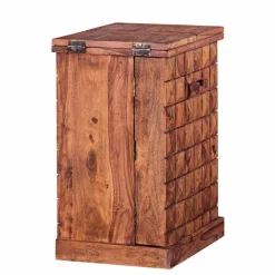 Rustikale Hausbar Carmos in Schrank Form