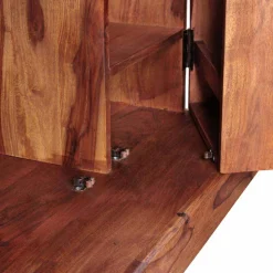 Rustikale Hausbar Carmos in Schrank Form