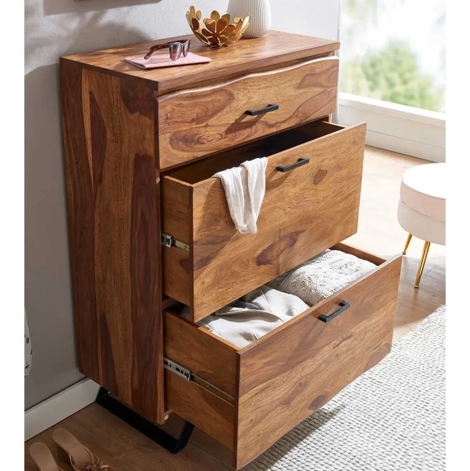 Rustikal-moderne Flurmöbel Kombi - Elmin (dreiteilig)