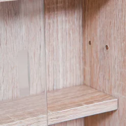 Sammler Hängevitrine Taupos in Eiche Sonoma