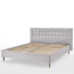 Samt Doppelbett mit Bettkasten - Diadonna