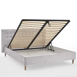 Samt Doppelbett mit Bettkasten - Diadonna