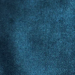 Samt Polsterhocker in Blau & Schwarz - Cumagon