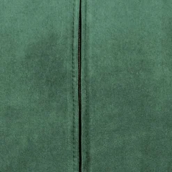 Samt Polsterstuhl mit Armlehnen in Grün - Panura