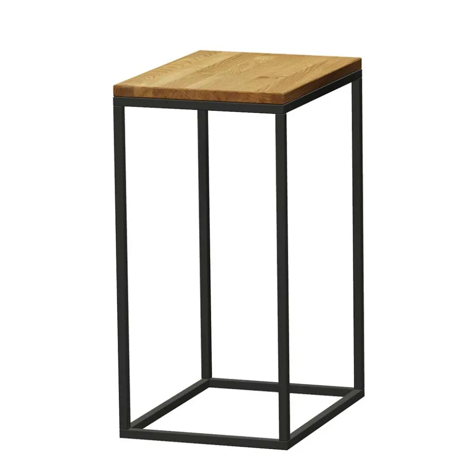 3-Satz Beistelltisch aus Wildeiche - Deliana (dreiteilig)