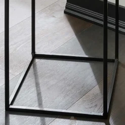 2-Satz-Tisch in Bronze Gold & Schwarz - Fagnetta (zweiteilig)