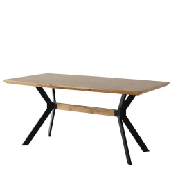 Scandi Chic Essgruppe mit Polsterstühlen - Coestra (fünfteilig)