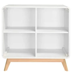 Scandi Chic Regal in Weiß mit Eiche - Kolreva