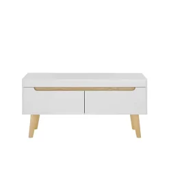 Scandi Chic TV Wohnwand Möbel - Ginko (vierteilig)