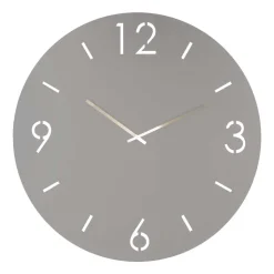 Scandi Chic Wanduhr in Taupe - New York
