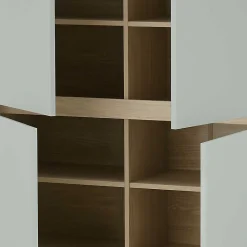 Scandi Chic Wohnzimmermöbel Wohnwand - Armina (vierteilig)