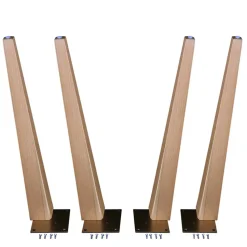 Scandi Esstisch aus Sungkai Holz - Cinisella