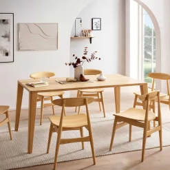 Scandi Esstisch aus Sungkai Holz - Cinisella