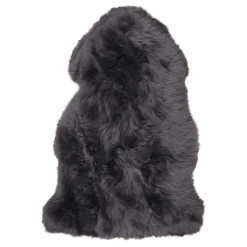 Schaf Echtfell in Grau - Vericia