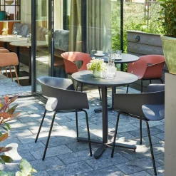 Schalenstuhl mit Armlehnen - Niabelda (2er Set)