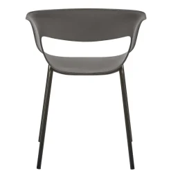 Schalenstuhl mit Armlehnen - Niabelda (2er Set)