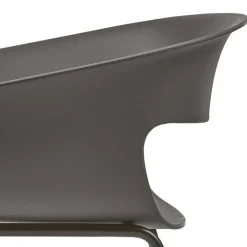 Schalenstuhl mit Armlehnen - Niabelda (2er Set)