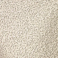 Schaukelsessel in Weiß Lammfell Optik - Lysandro