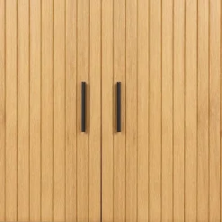 Schiebetüren-Sideboard in ovalem Design - Barnetta