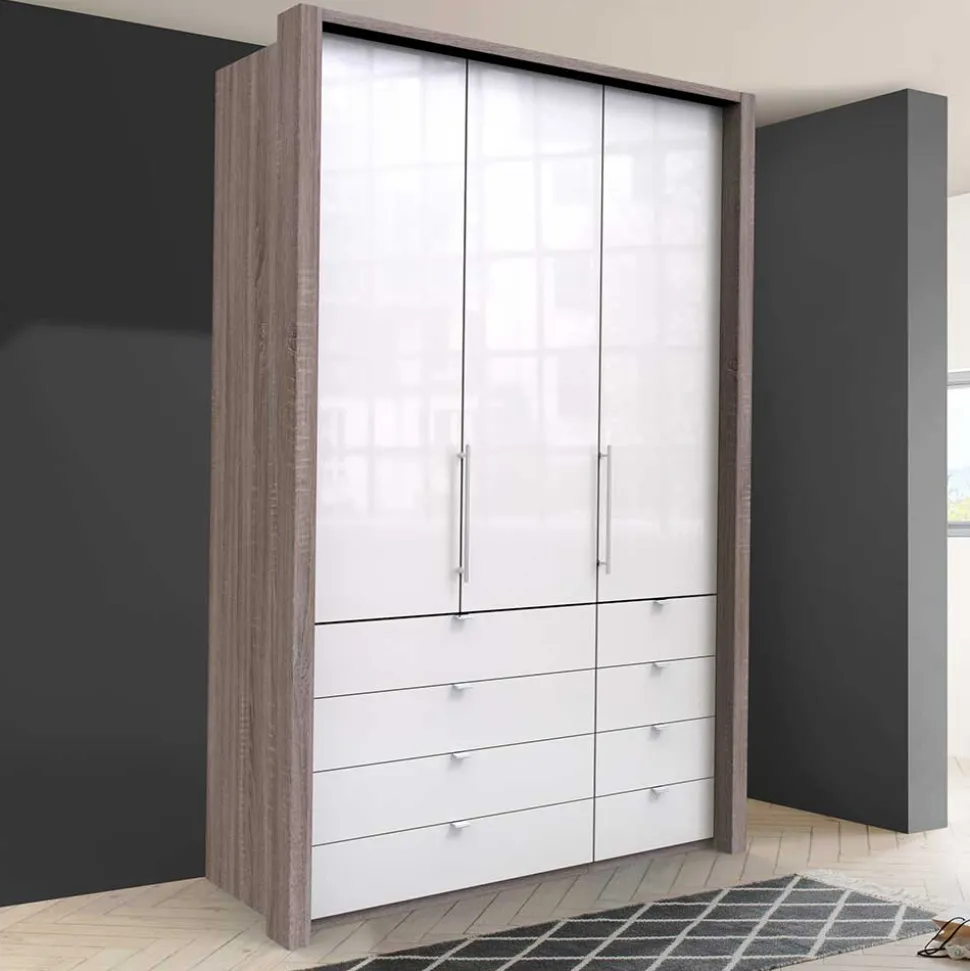 Schlafbereich Kleiderschrank mit acht Schubladen - Empresian