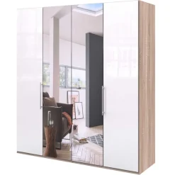 Schlafraum Kleiderschrank mit Spiegel - Bosays