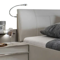 Schlafraum Set in Weiß & Grau - Tumiva (vierteilig)