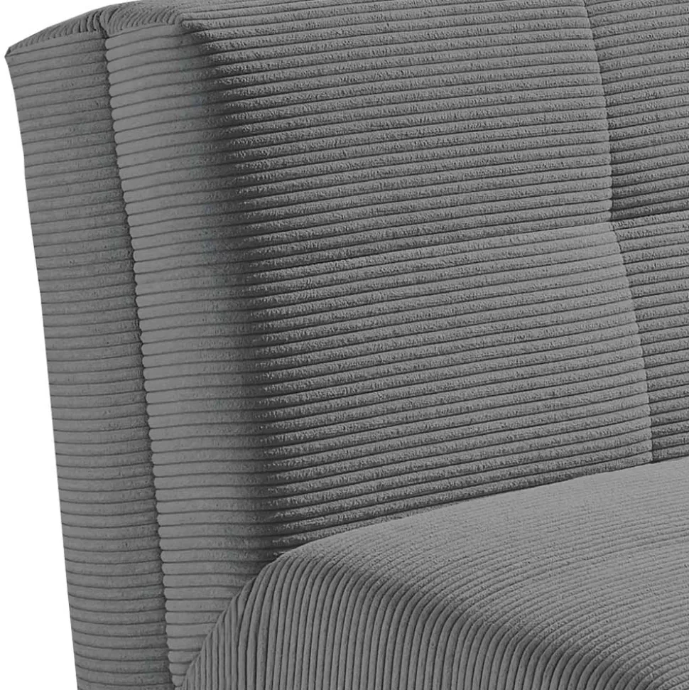 Schlafsessel ohne Armlehnen in Anthrazit - Anzarote