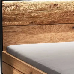 Schlafzimmer aus Wildeiche & Metall - Claas (vierteilig)