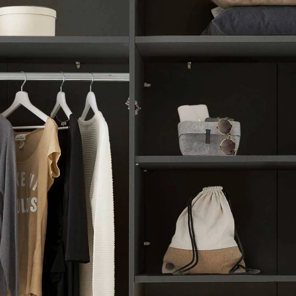 Schlafzimmer Bettanlage und Schrank Set - Zenuvra (vierteilig)