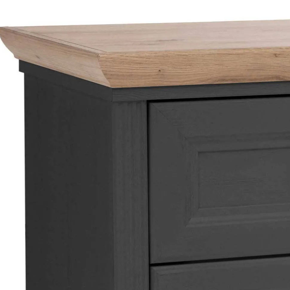 Schlafzimmer Bettanlage und Schrank Set - Zenuvra (vierteilig)