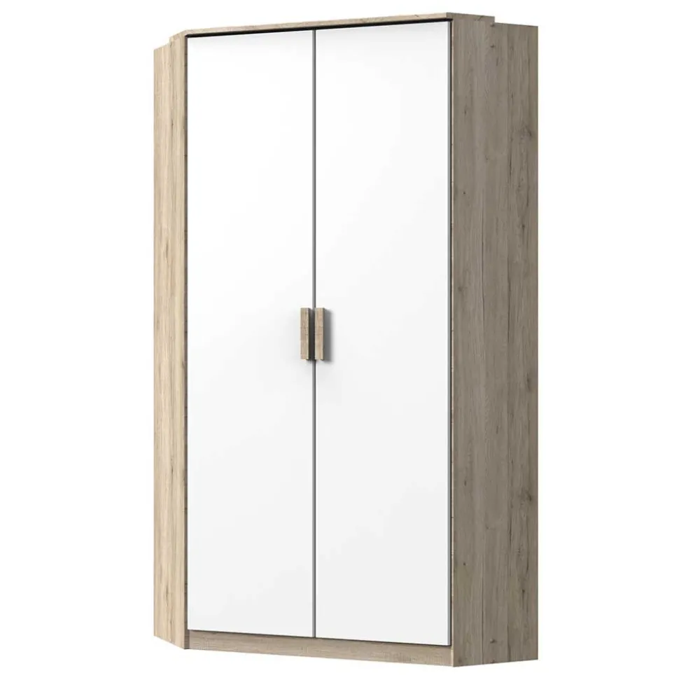 Schlafzimmer Eckschrank in Eiche San Remo - Folio