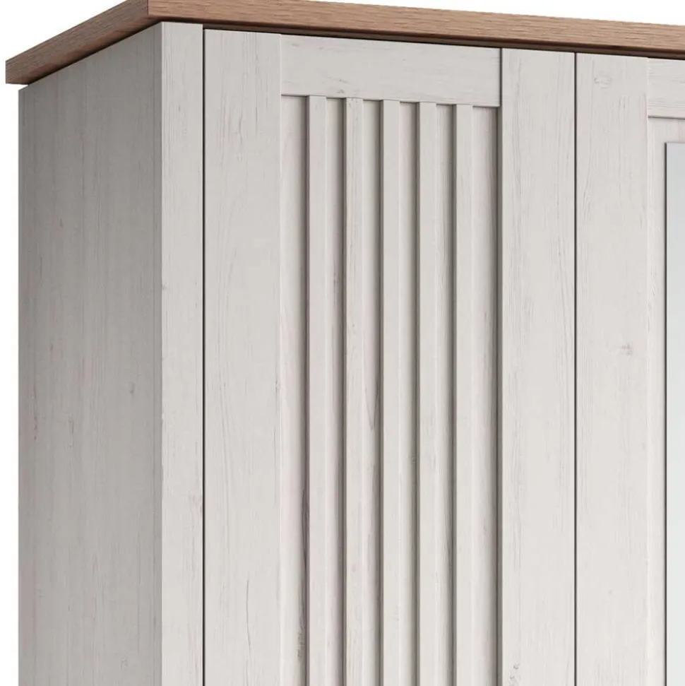 Schlafzimmer Einrichtung im Country Look - Malvissa (vierteilig)