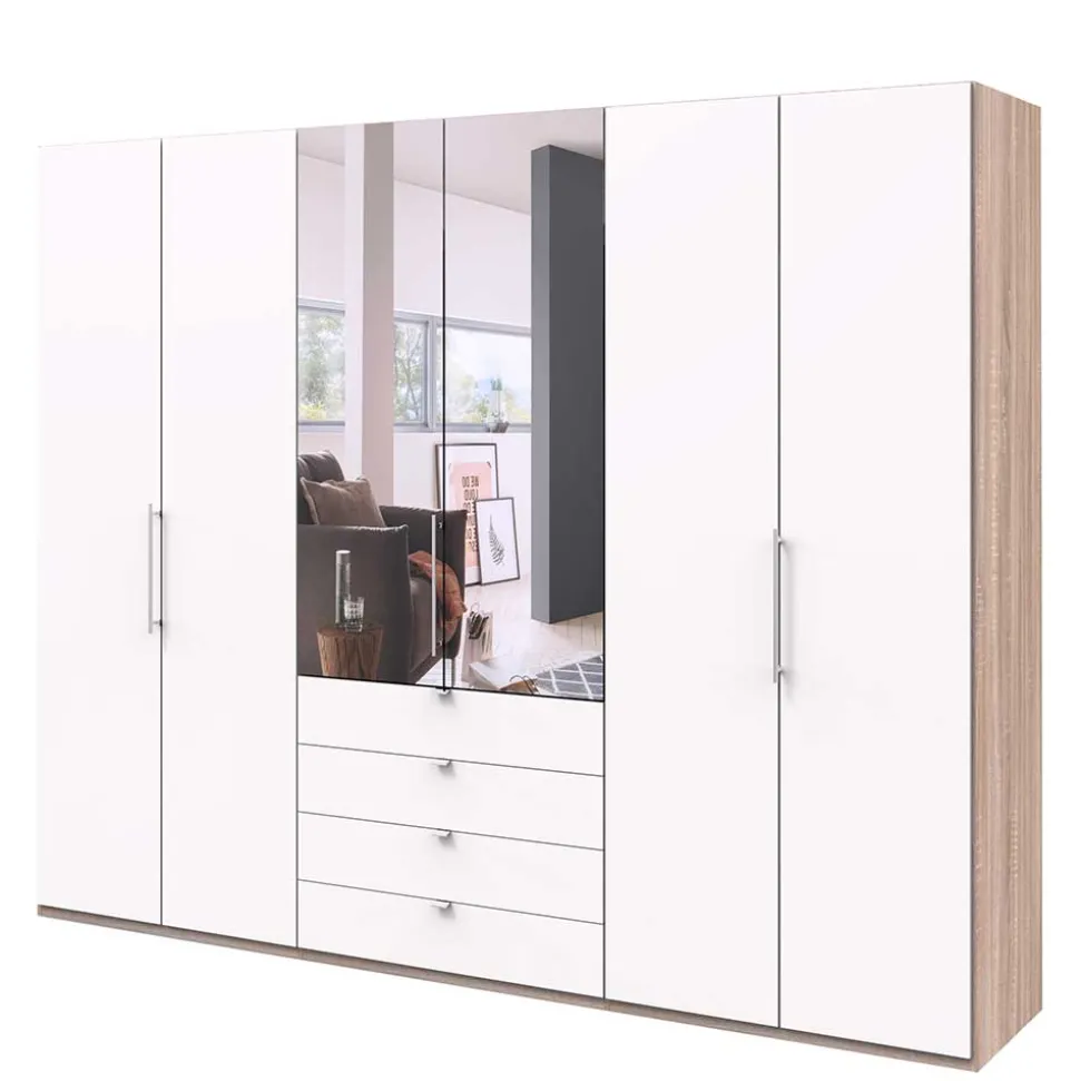 Schlafzimmer Gleittürenschrank mit Spiegel - Vaclyn