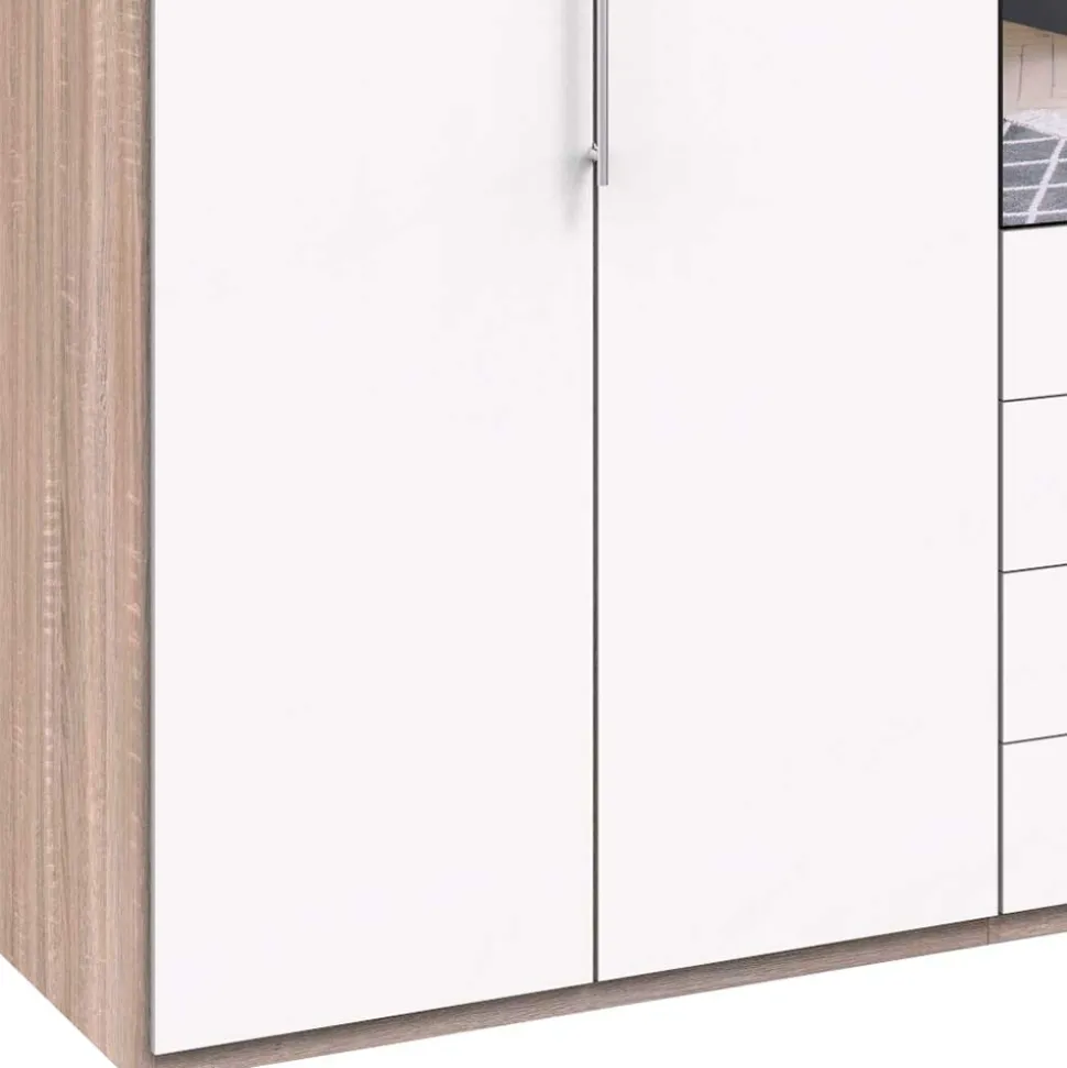 Schlafzimmer Gleittürenschrank mit Spiegel - Vaclyn