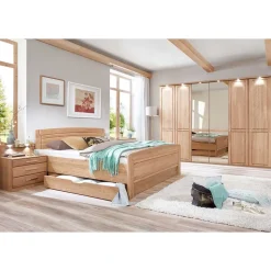 Schlafzimmer in Eiche - Sendician (vierteilig)
