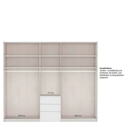 Schlafzimmer Kleiderschrank in Graugrün - Rajavo