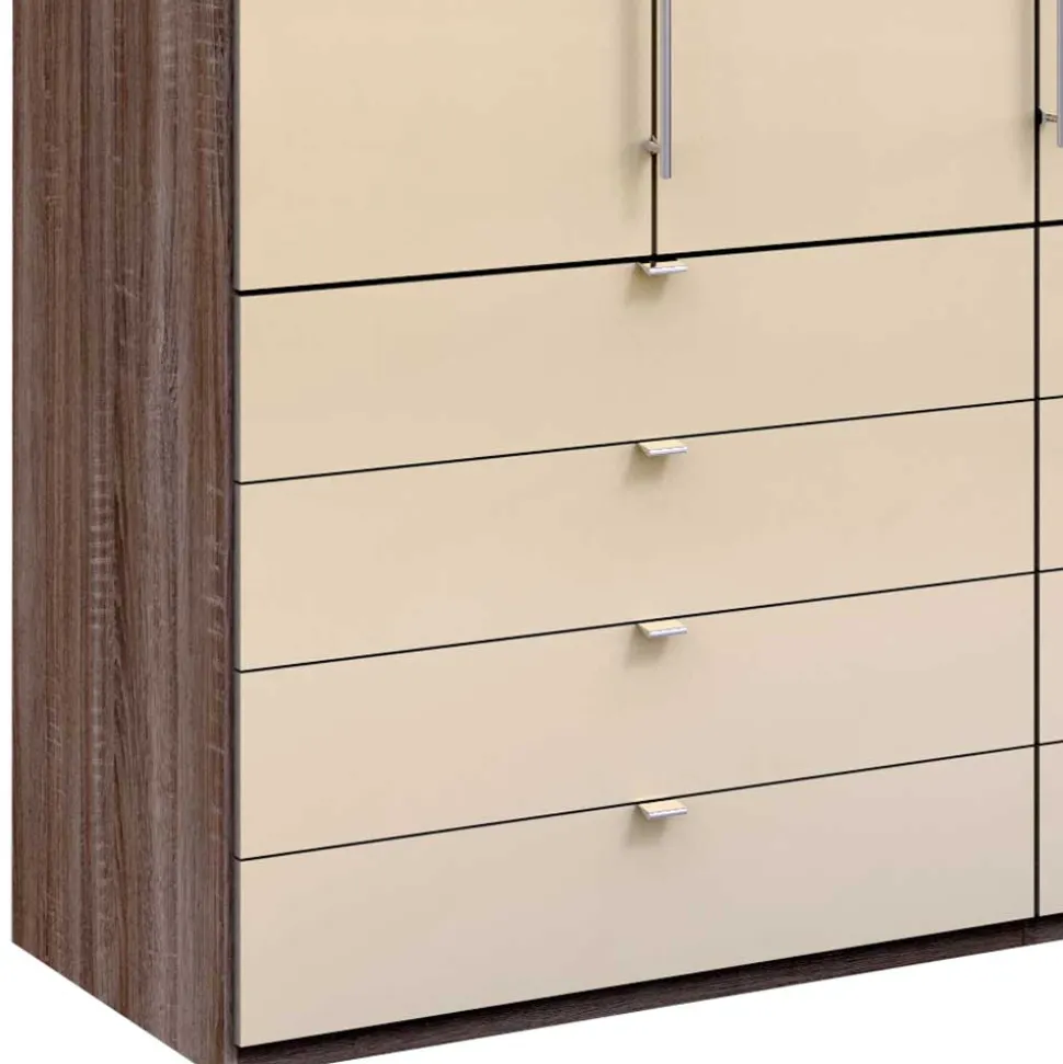 Schlafzimmer Kleiderschrank mit acht Schubladen - Samona