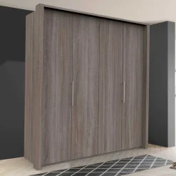 Schlafzimmer Kleiderschrank mit Folierung - Crenba