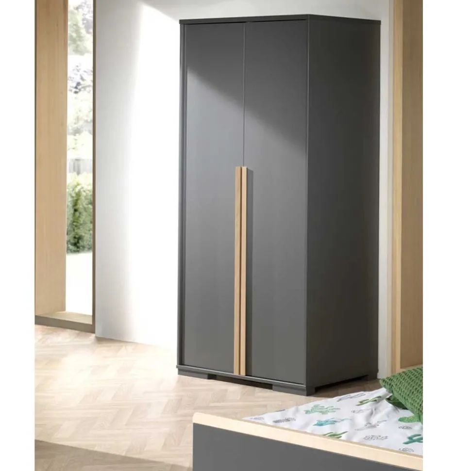 Schlafzimmer Kleiderschrank 99 cm breit - Navlius