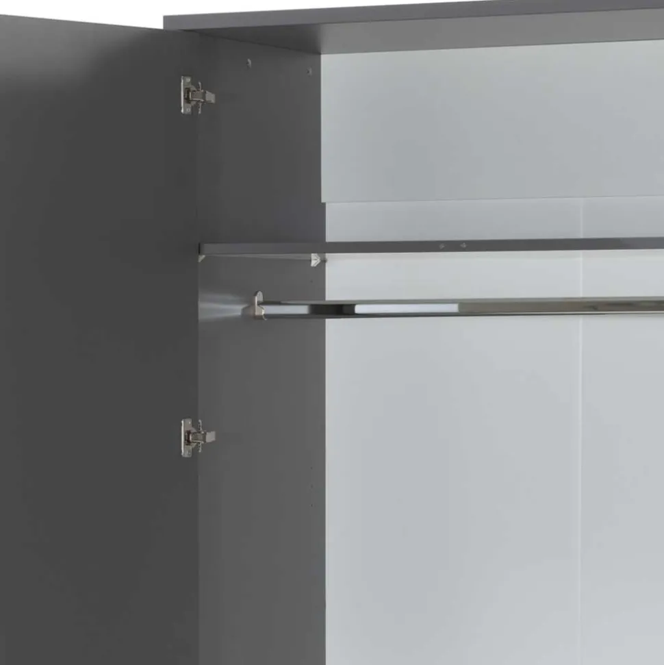 Schlafzimmer Kleiderschrank 99 cm breit - Navlius