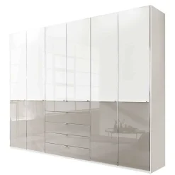Schlafzimmer Kombi-Kleiderschrank 6-türig - Pascan
